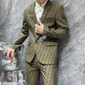 Yellow F High-end Trendy Casual Suit PD02032404
