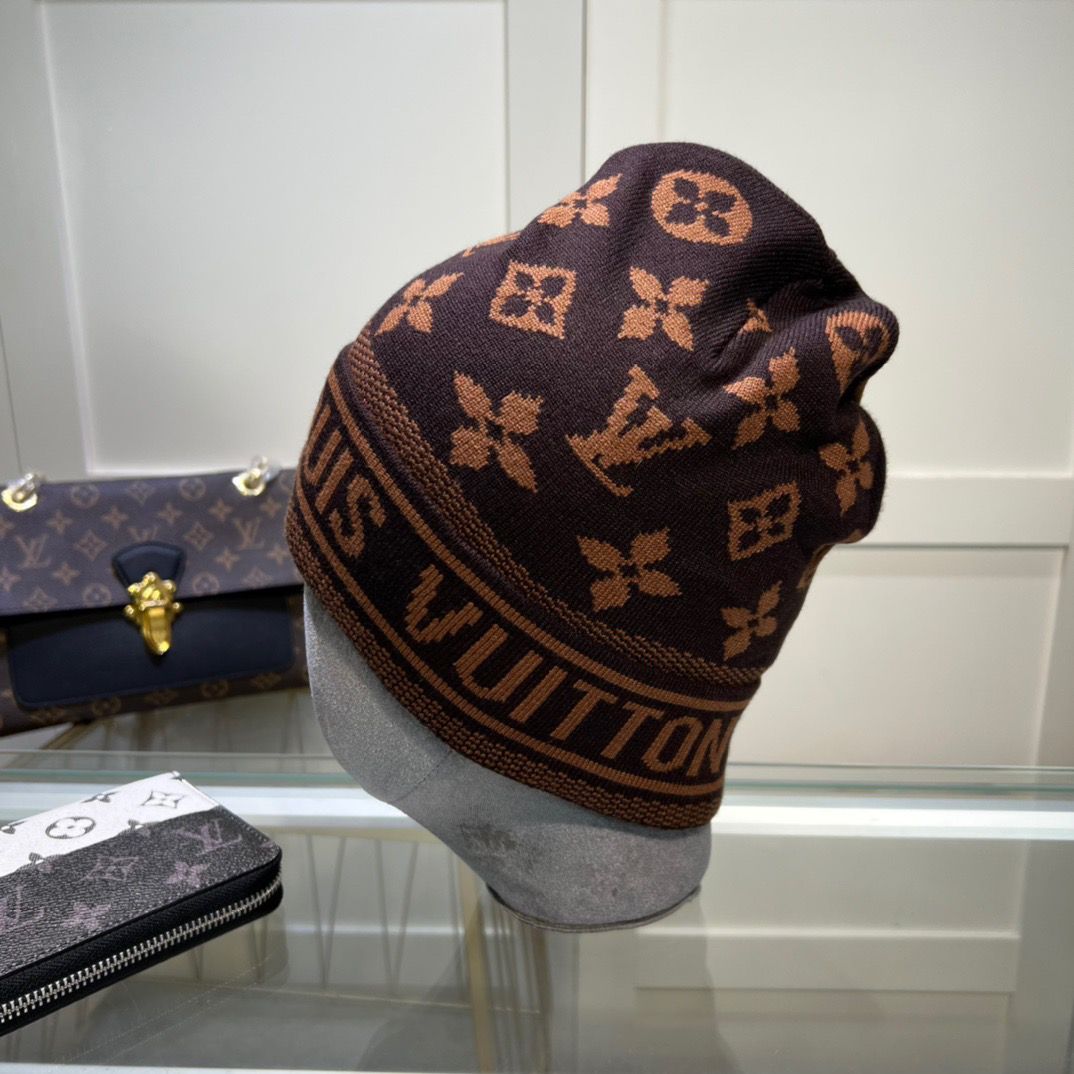 New warm knitted hat women's fashion all-match pile hat