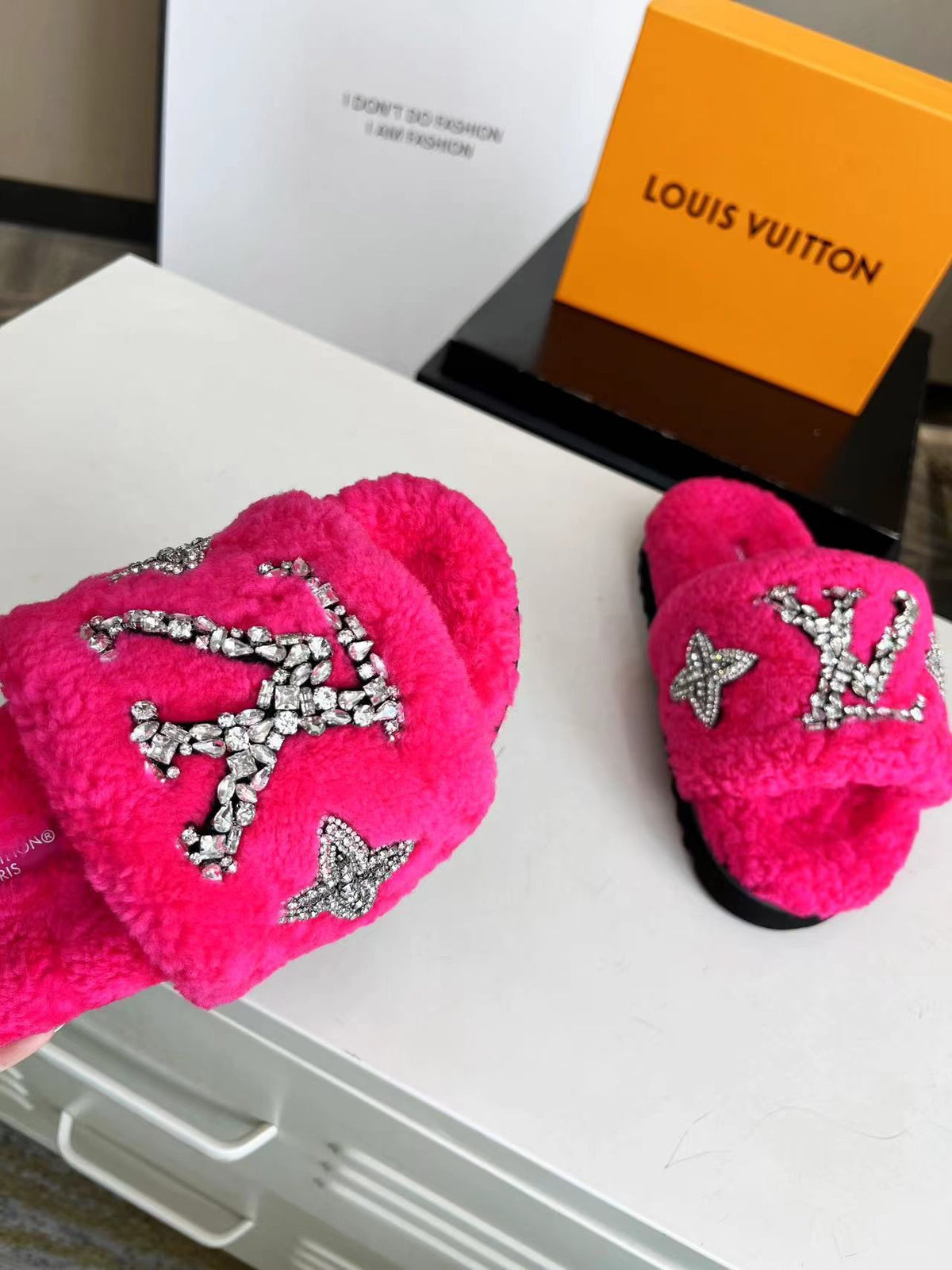 23 The most popular lambswool slippers in autumn and winter XC0423101606