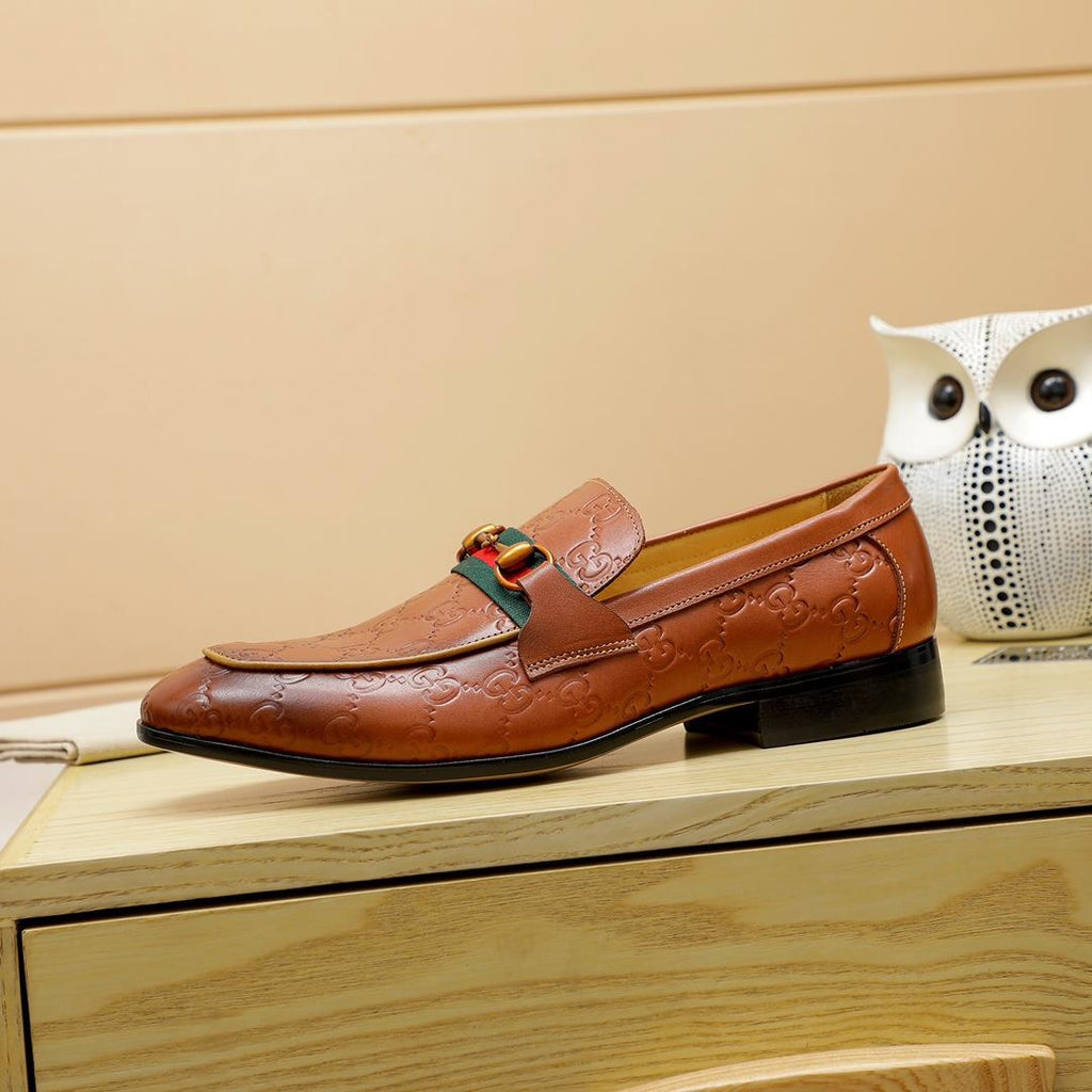 Classic Fashion Lace-Up Presbyopia Double Button Loafers