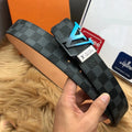 LV Luxury Genuine Leather Men’s Belt 1025010930