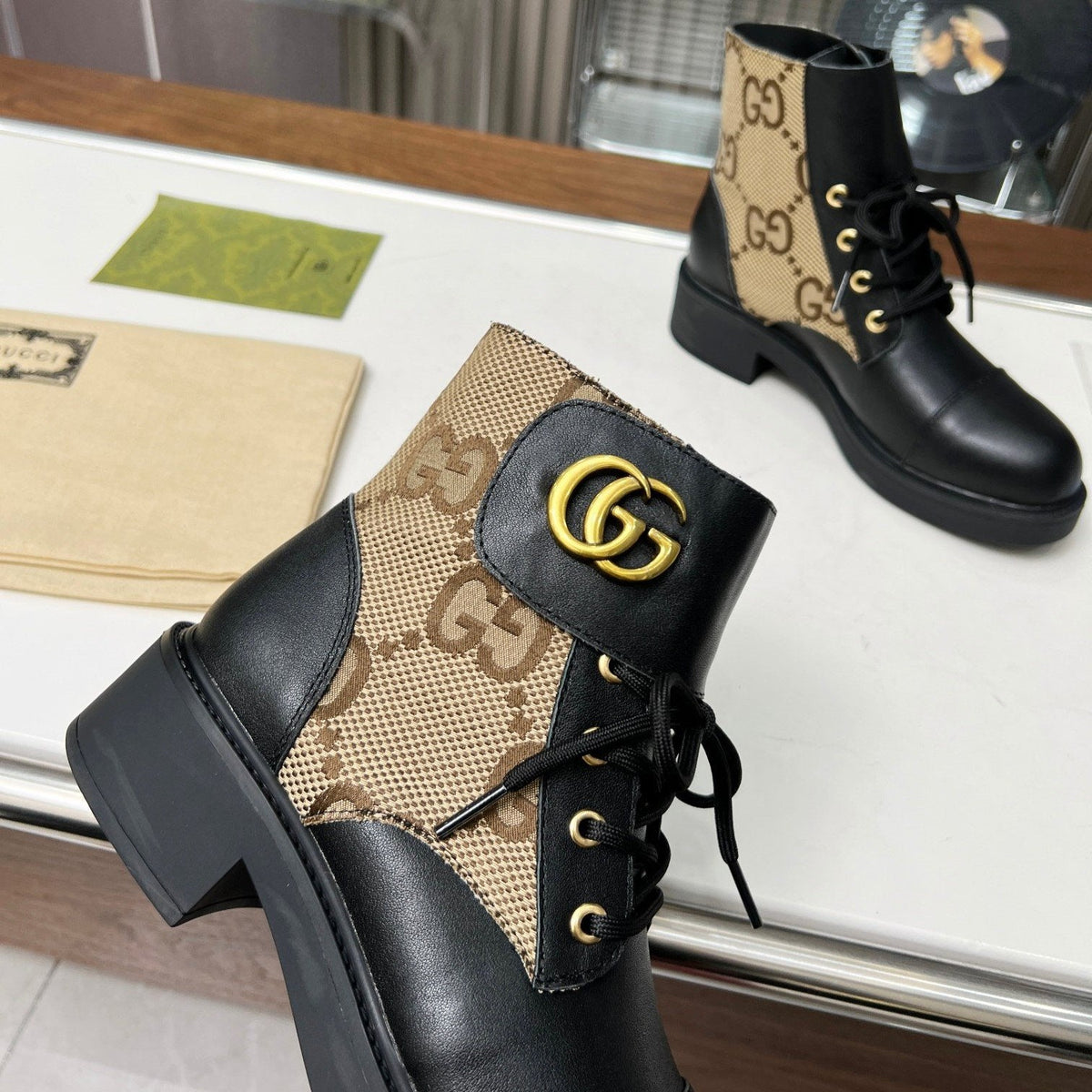 Classic G Print High Boots 08231208LY04