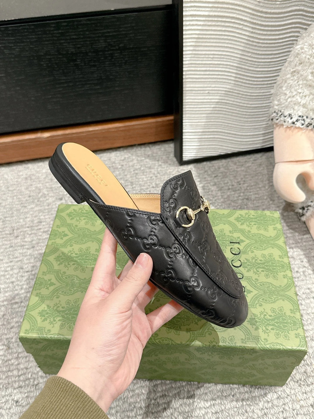 Horsebit Mule GG Leather 0426090701