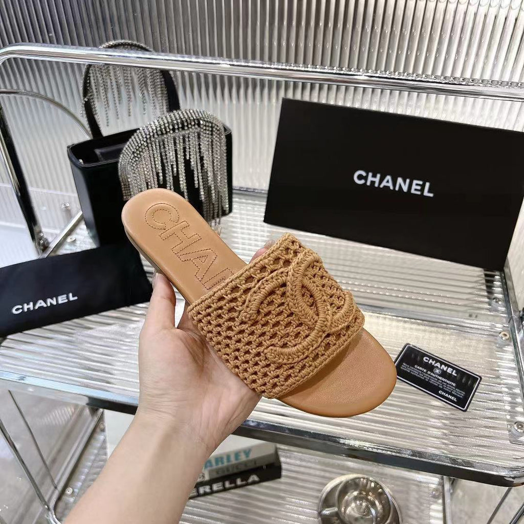 CHA Summer Woven Flat Sandals XC0426060803