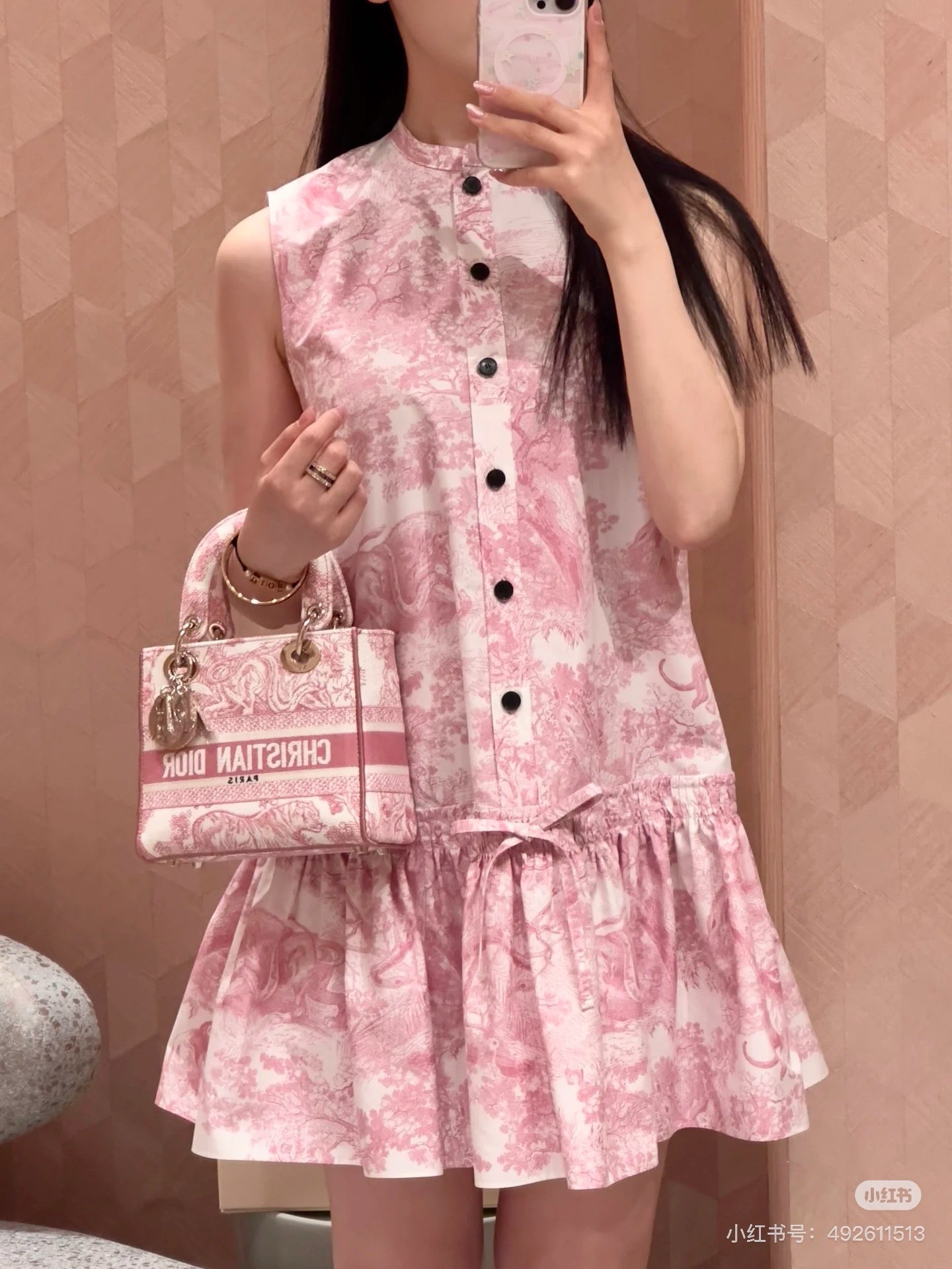 New Fashion D Logo Handmade Women's DressXC052025062001