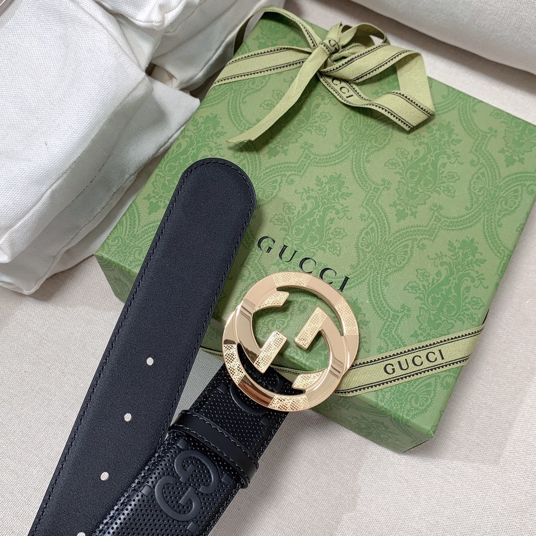 Marmont Reversible Belt Black, Women Belt