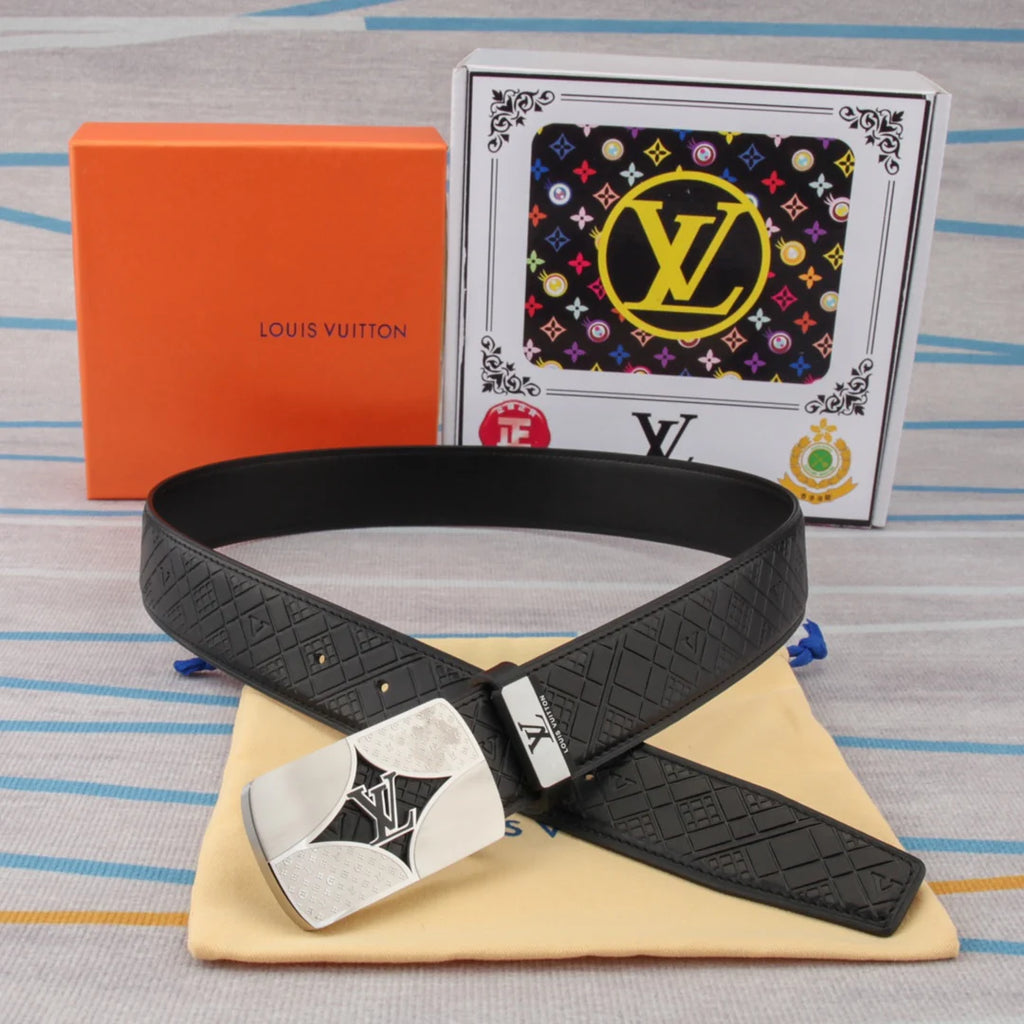 Lv Luxury Genuine Leather Men’s Belt 1025010730
