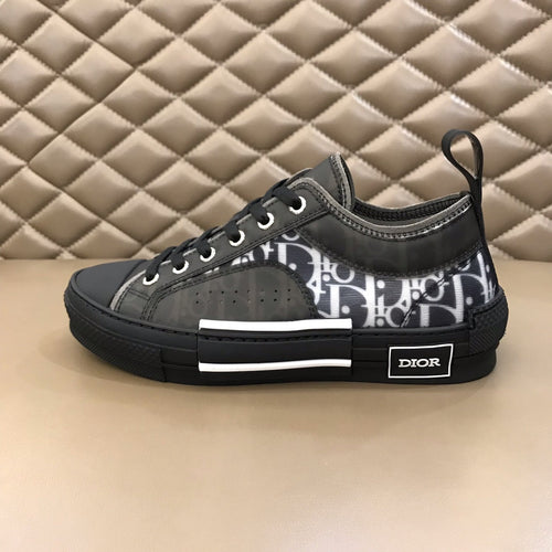 B21 Black Low-top Canvas Sneakers