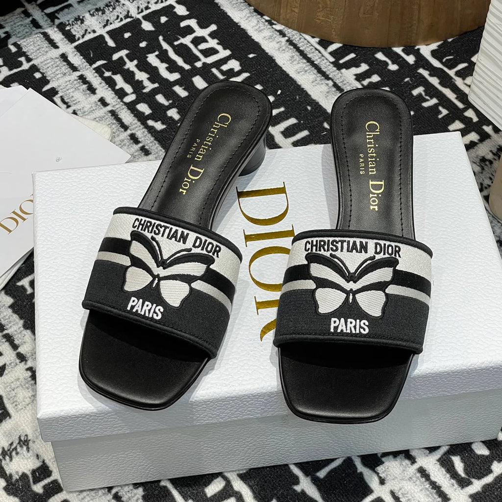 Coarse Butterfly Slippers 1025032134