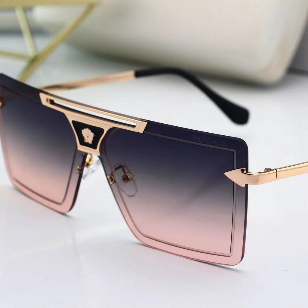 Distinctive Frameless Sliced Printed Sunglasses 1024030809