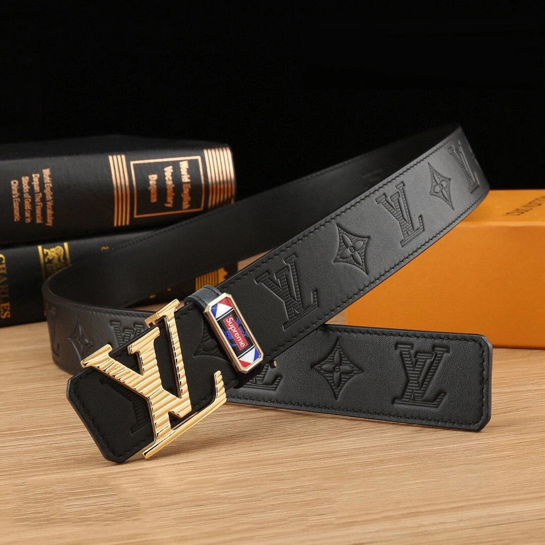 LV Luxury Genuine Leather Men’s Belt 1025010913