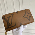 Printed Canvas Edition Zip Coin Purse XCS041905