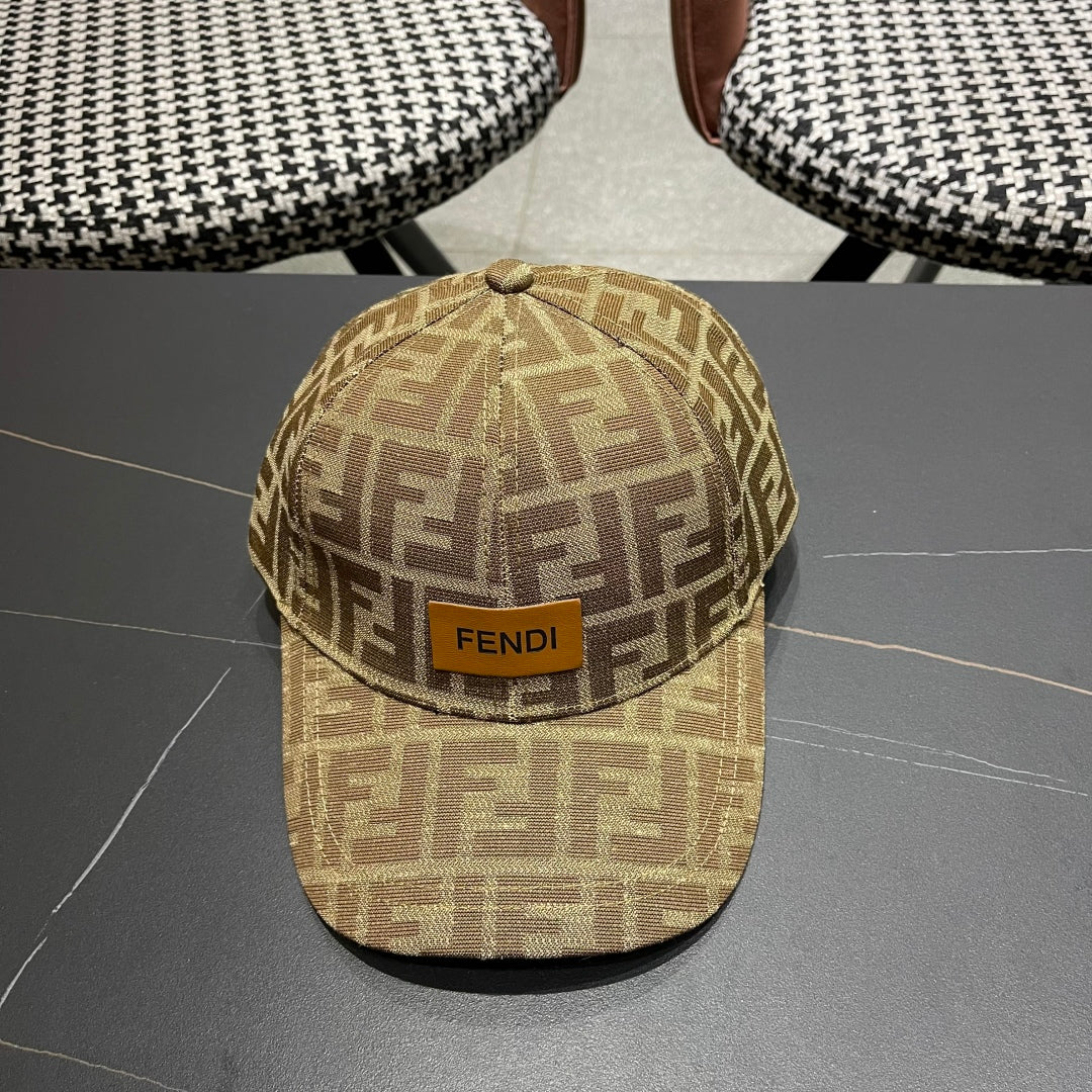 Branded Canvas Jacquard Letter Baseball Cap 1025040104