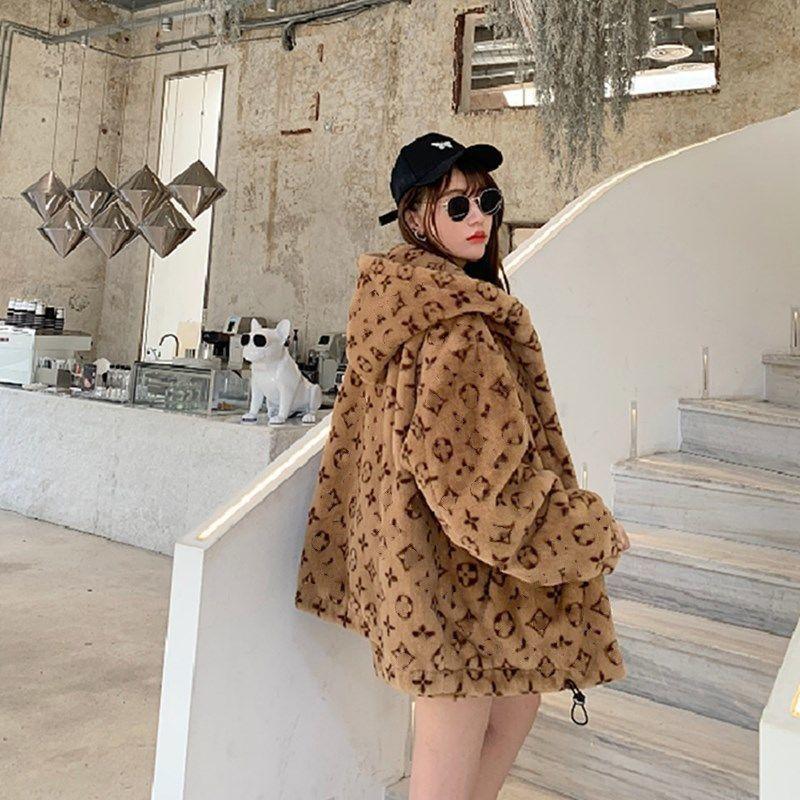 Trendy Loose Printed Cotton Jacket 0823120104