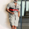 GG Hawaii Shirt & Shorts Set Summer 2025-3D 0425032804