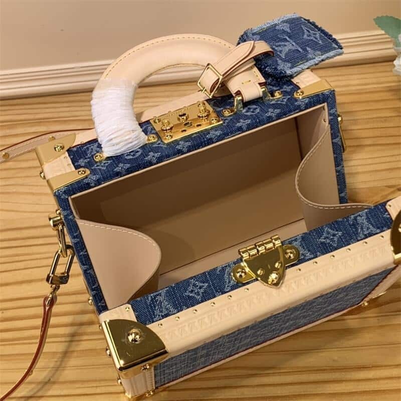 L Petite Valise Monogram Denium Bag 1024071014