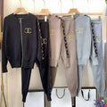 New fashion knitted casual set PT1023101813