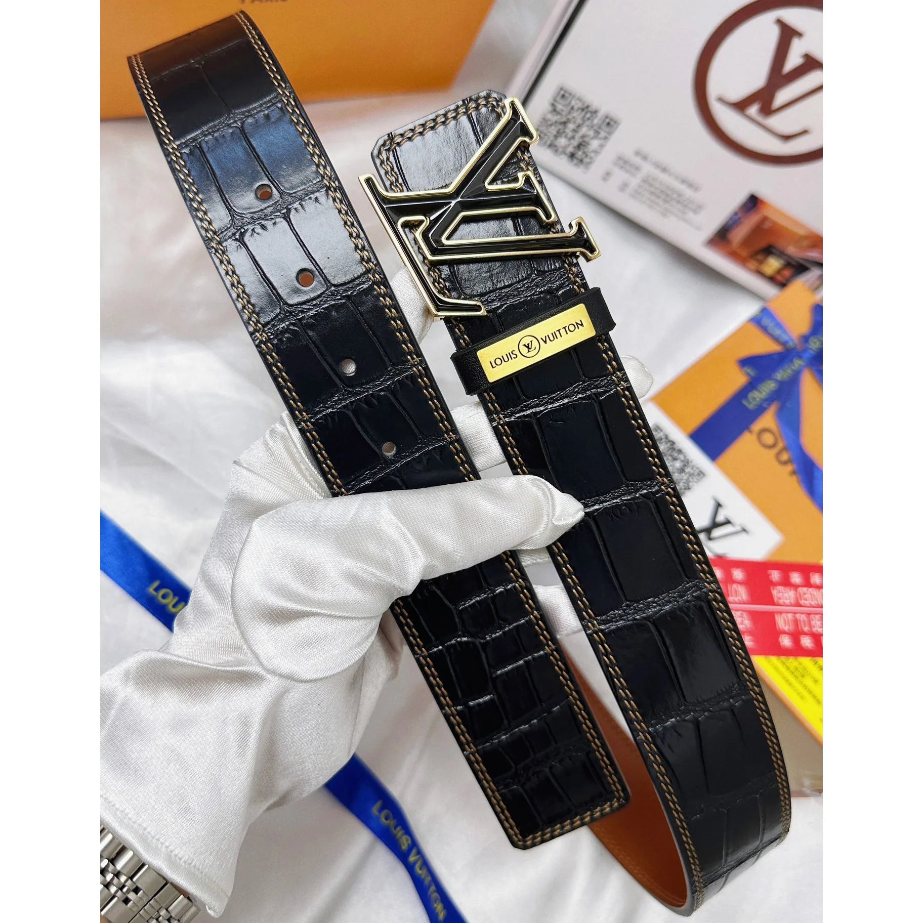 Lv Luxury Genuine Leather Men’s Belt 1025010743