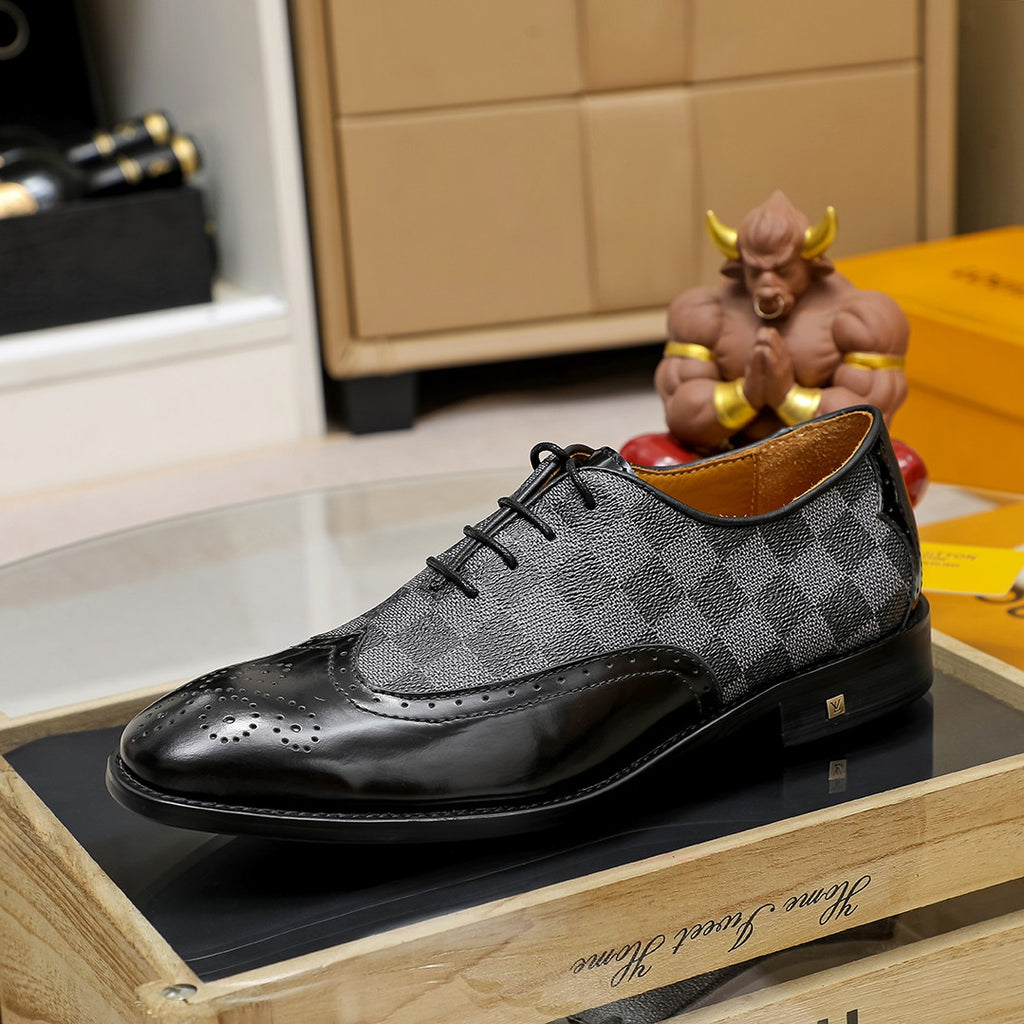 New Men's Casual Business Leather Shoes Oxford Shoes 0424052901