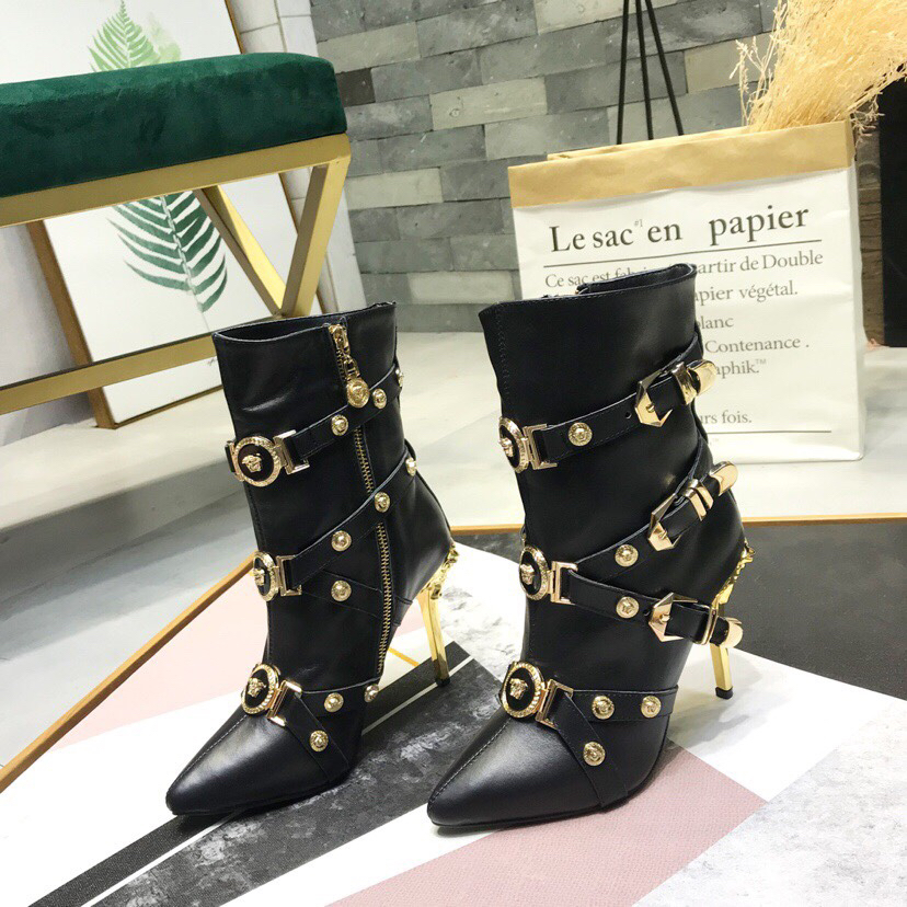 New Fashion Women's Stiletto Heel Ankle Boots XC1326092031