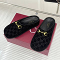 GG Mule With Horsebit Suede 905747