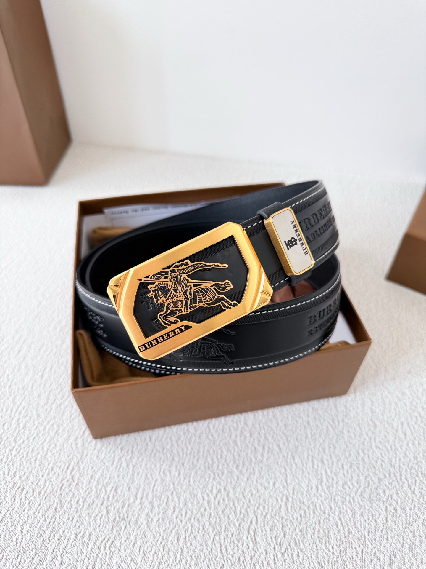 New Men's Classic Pure Steel Belt XC042025052802