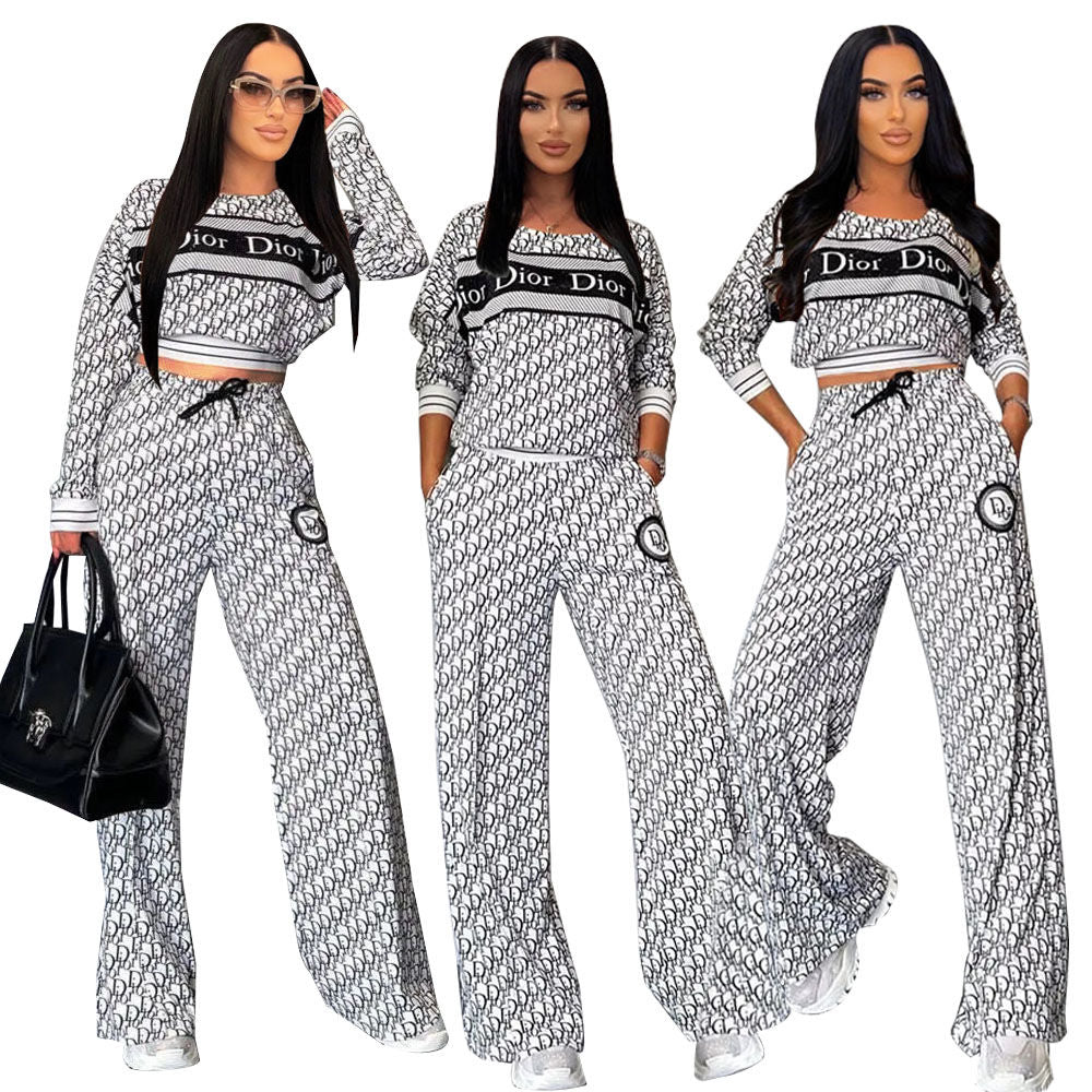 New Fashion D Logo fashion Women's coatsPD052024082103