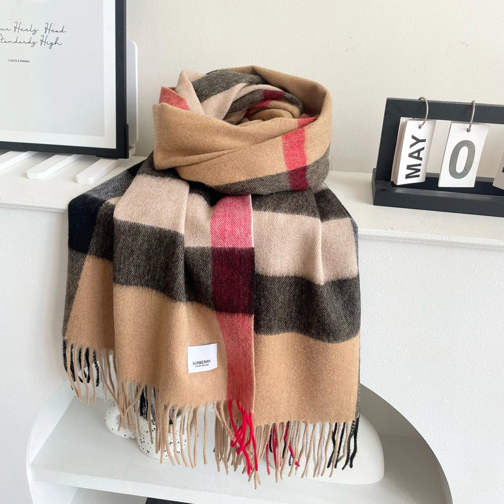 New double-sided cashmere shawl scarf 1024101810