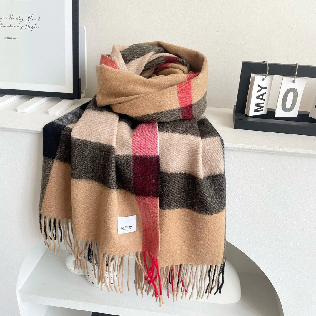 New double-sided cashmere shawl scarf 1024101810