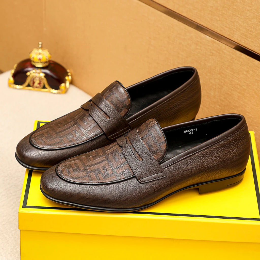 Men's Luxury High-end Casual Leather Shoes 1025022726