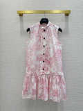 New Fashion D Logo Handmade Women's DressXC052025062001