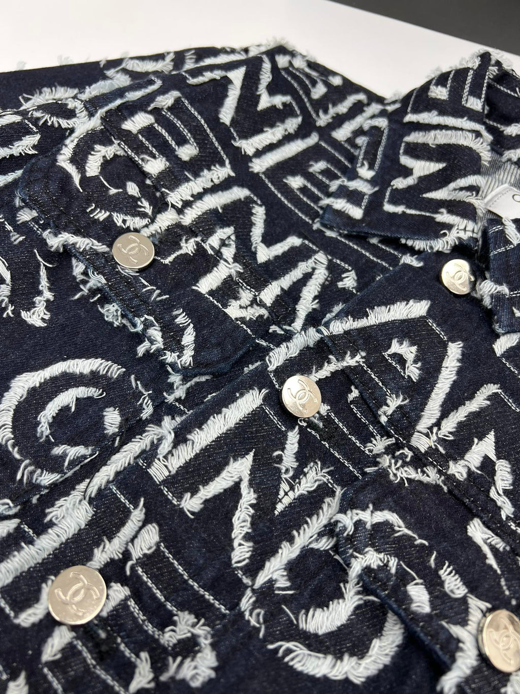 New Jacquard Full Print Trimming Coat 1024101118
