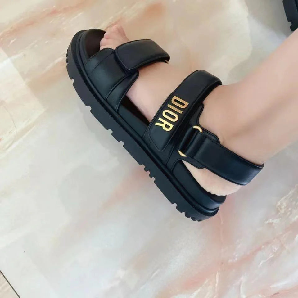 New Fashion All-match Velcro Platform Height-increasing Sandals 1024062709
