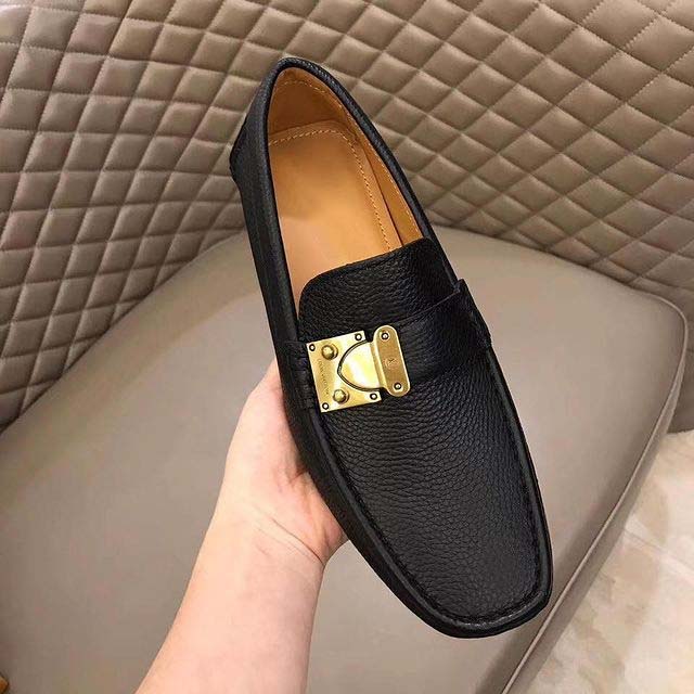 Men's Luxury Formal Single Buckle Boat Shoes