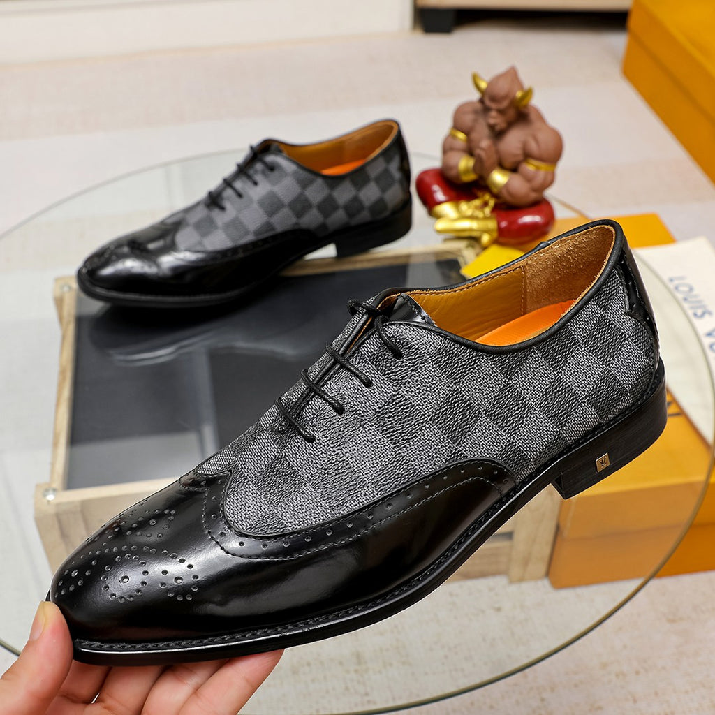 New Men's Casual Business Leather Shoes Oxford Shoes 0424052901