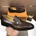 Classic V Brown Penny Loafers