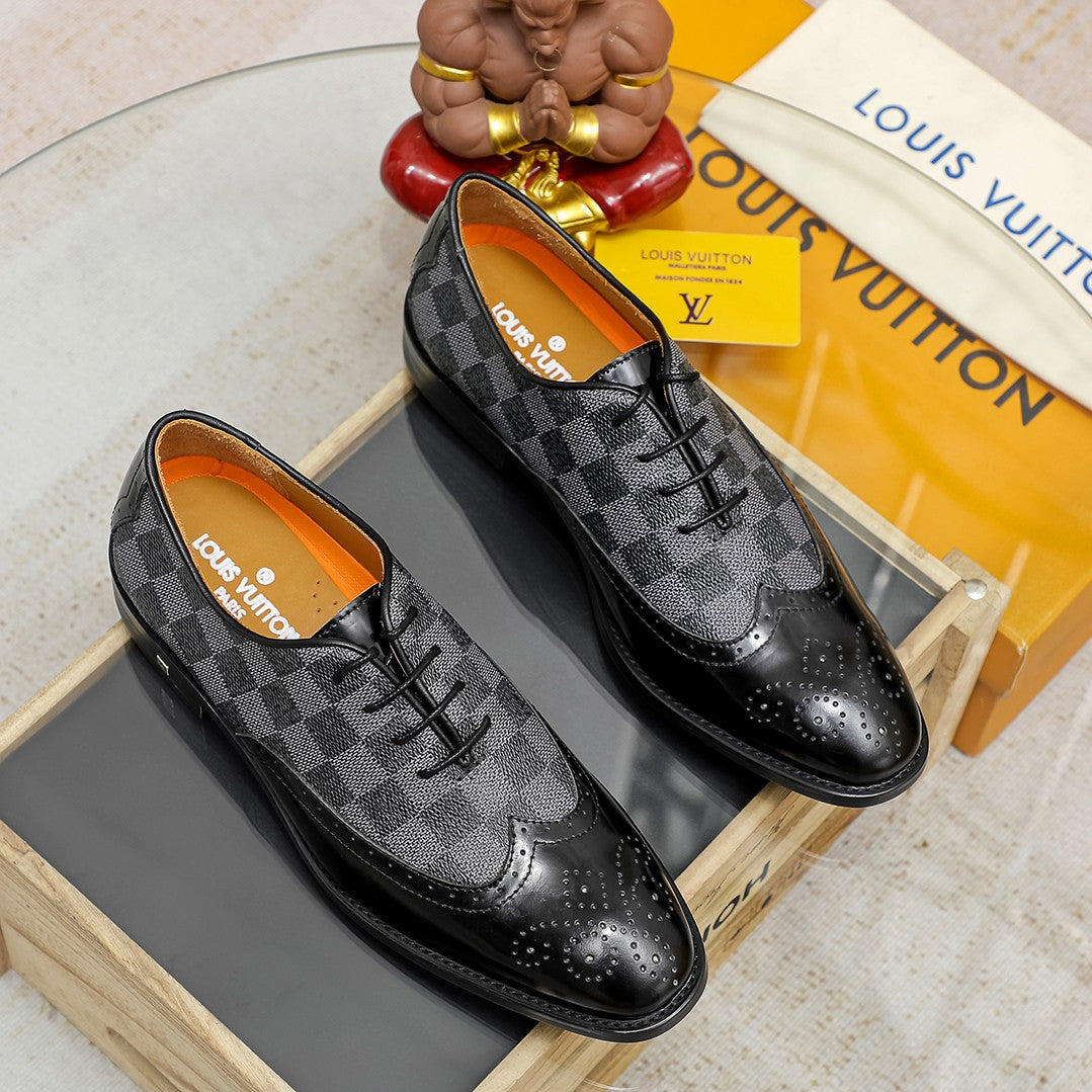 New Men's Casual Business Leather Shoes Oxford Shoes 0424052901