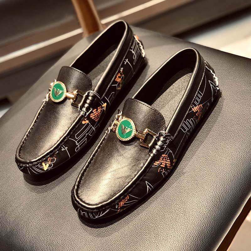 GA genuine leather drive shoe