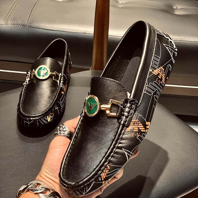 GA genuine leather drive shoe