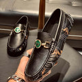 GA genuine leather drive shoe