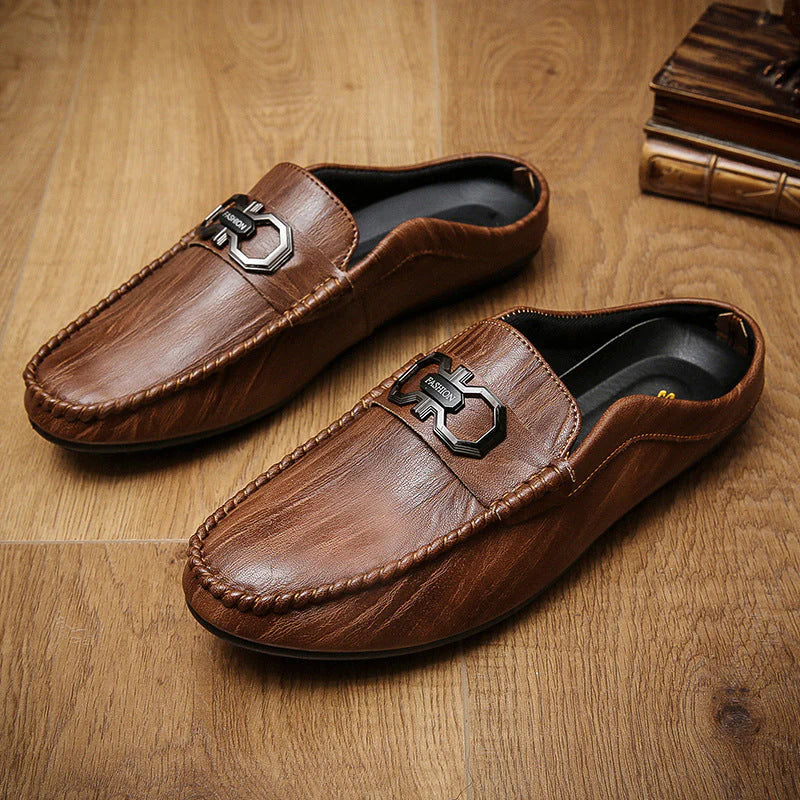 G Home Men's Low Top Casual Half Slippers 1025061307