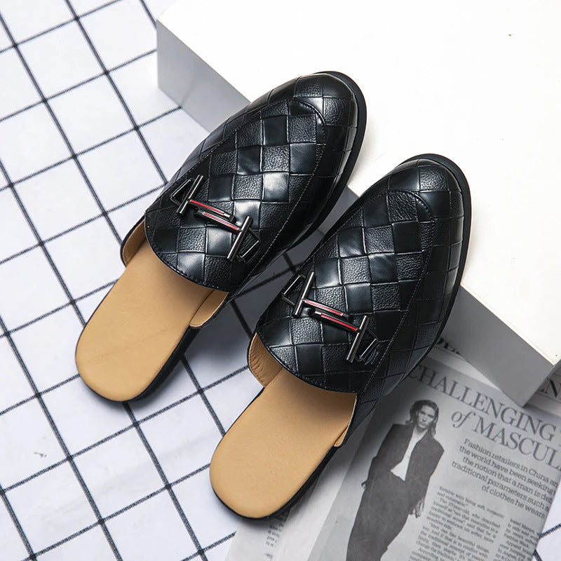 Men's Casual Breathable Fashion Half Slippers