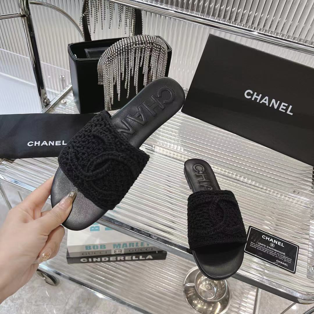 CHA Summer Woven Flat Sandals XC0426060803