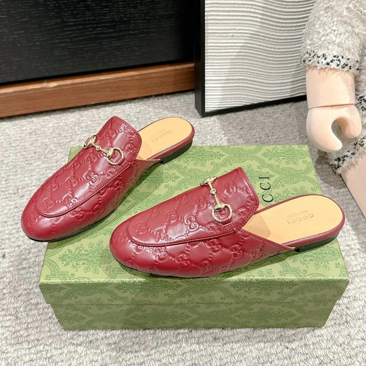 Horsebit Mule GG Leather 0426090701