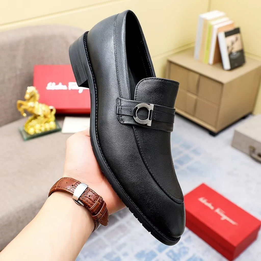 Business Formal One Foot Stirrup Loafers 1025062505