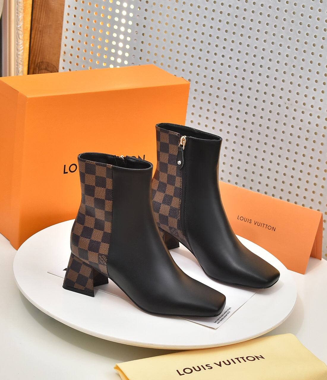 High heel all match ankle boots XC0823072613