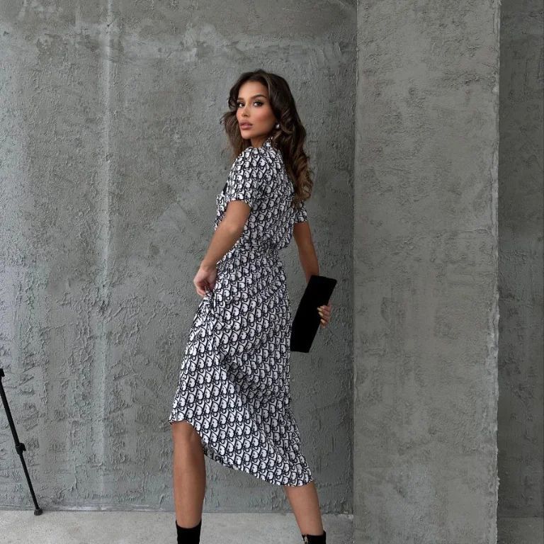 New Fashion D Logo fashion Women's Dress PD052024081906