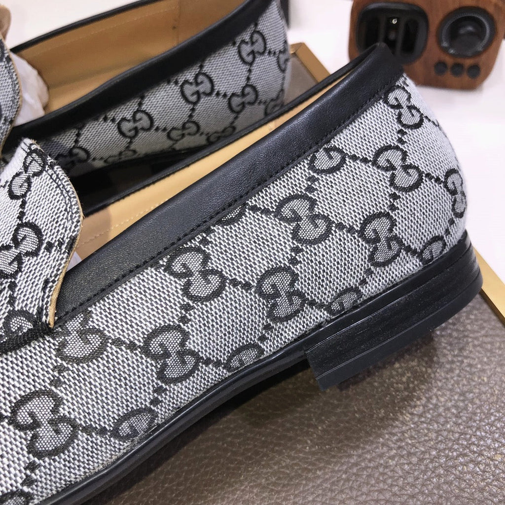 G-print premium casual loafers