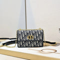 CD 2026 Miss Caro Mini Bag 18cm Fabric Leather