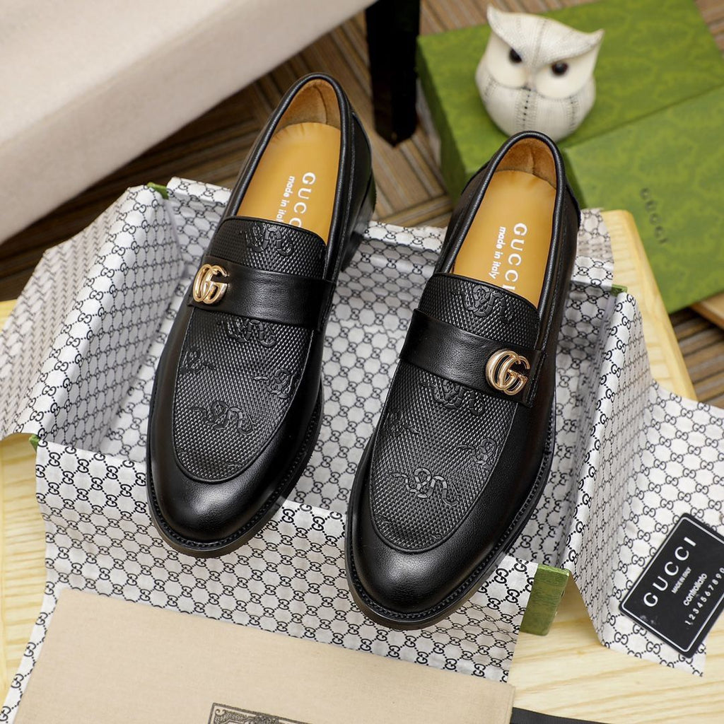 High-end Explosions Genuine Leather Slip-on Printed Breathable Thin Leather Shoes 1024032115